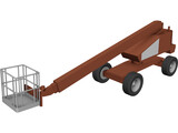 Snorkelift Man-Lift 3D Model preview