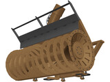 Snow Blower 3D Model