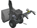 Snowblower 3D Model preview