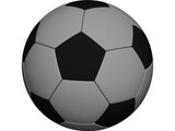Soccer Ball 3D Model preview