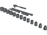 Socket Set 3D Model preview