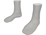 Socks 3D Model