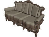 Sofa 3D Model preview