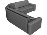 Sofa Indigoran Iden 3D Model preview