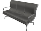 Sofa Lobby 3D Model preview