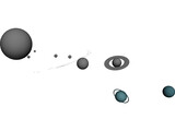 Solar System 3D Model preview