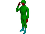 Soldier 3D Model preview