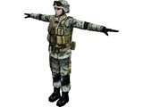 Soldier 3D Model preview