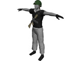 Soldier Albanian 3D Model preview
