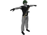 Soldier Albanian 3D Model