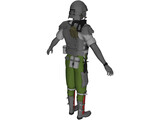 Soldier US Marine 3D Model