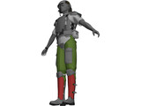 Soldier US Marine 3D Model