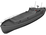Solent Class Lifeboat 3D Model preview