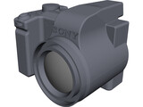 Sony DSC-H5 Camera 3D Model preview