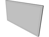 Sony LCD TV 3D Model preview