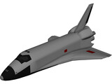 Space Shuttle 3D Model preview