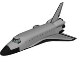 Space Shuttle 3D Model preview