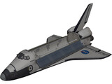 Space Shuttle Atlantis 3D Model preview