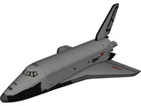 Space Shuttle Buran Russian 3D Model preview