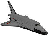 Space Shuttle Buran Russian 3D Model