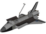 Space Shuttle Discovery 3D Model preview