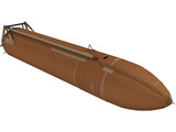 Space Shuttle External Tank 3D Model
