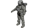 Space Suit 3D Model preview