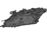 Spaceship 3D Model preview