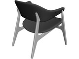 Span Lounge Chair 3D Model preview