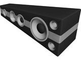 Speaker 3D Model preview