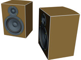 Speakers 3D Model preview