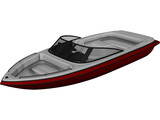 Speed Boat 3D Model preview