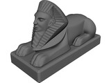Sphinx 3D Model preview
