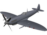 Spitfire 3D Model preview