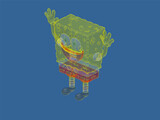 Sponge Bob Square Pants 3D Model
