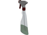 Spray Bottle 3D Model preview