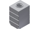 Square Water Tank 3D Model