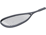 Squash Racket Dunlop 3D Model preview