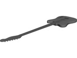 Squier Electric Guitar 3D Model preview
