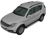 SsangYong Rexton 3D Model preview