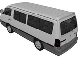 SsangYong Istana 2.9D (1996) 3D Model