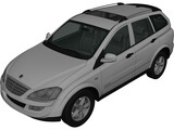 SsangYong Kyron (2011) 3D Model preview