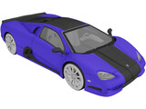 SSC Ultimate Aero 3D Model