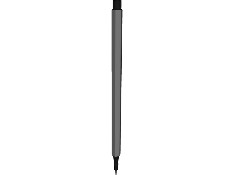 Stabilo Pen 3D Model