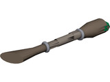 Staff Of Earth and Stone 3D Model preview