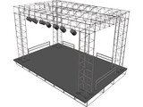 Stage 3D Model preview