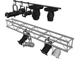 Stage Lights 3D Model preview