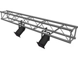 Stage Lights 3D Model preview