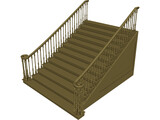Stair 3D Model preview