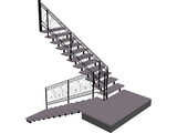 Stair 3D Model preview